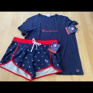 Champion 2 piece set- shorts and top